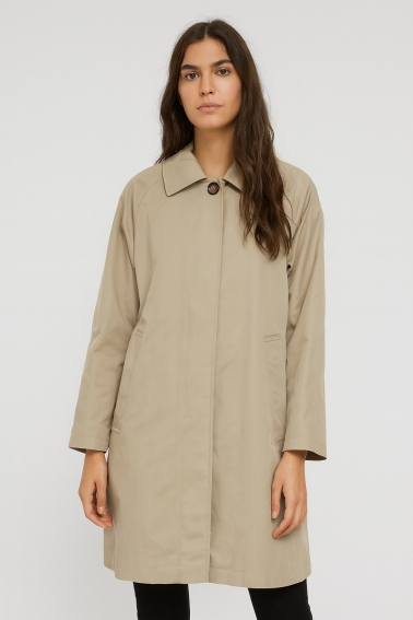 Gabardina Gardenia beige