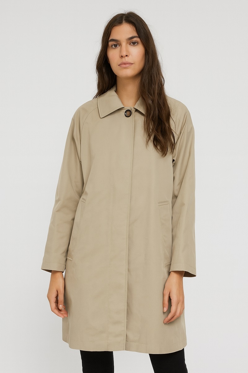 Gabardina Gardenia beige