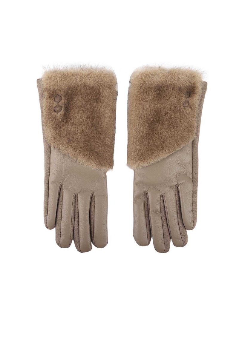 guantes con pelo inverna