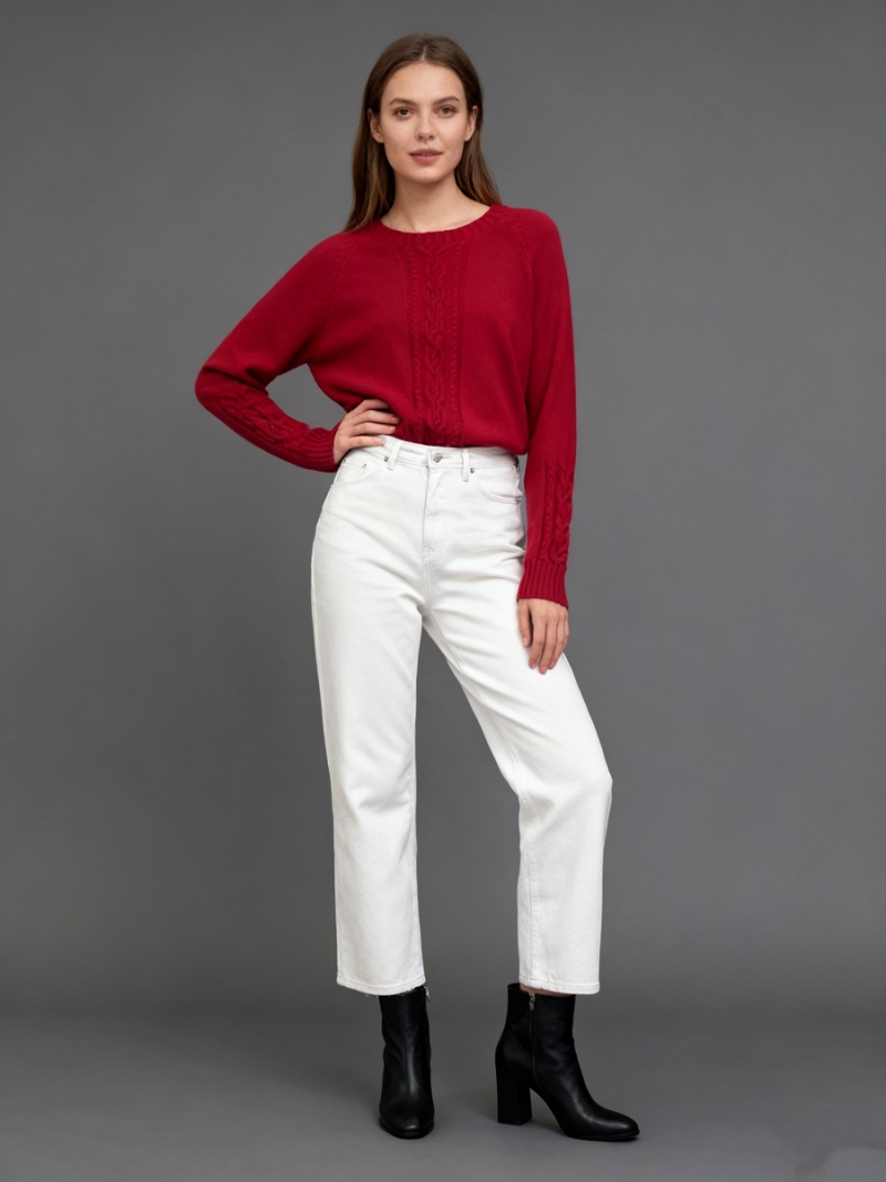 Jersey con trenzado colores varios