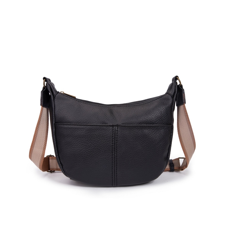 Bandolera tira nylon negro