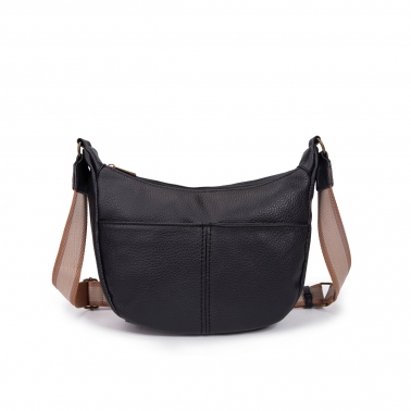 Bandolera tira nylon negro