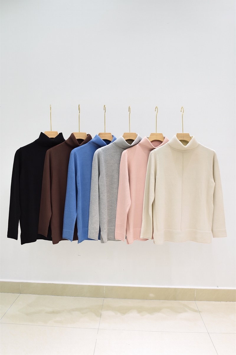 jersey cuello vuelto colores varios