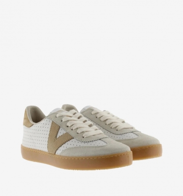 Zapatillas Berlin ciclista efecto piel picado y serraje