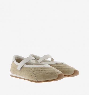 Bailarina Aster serraje beige