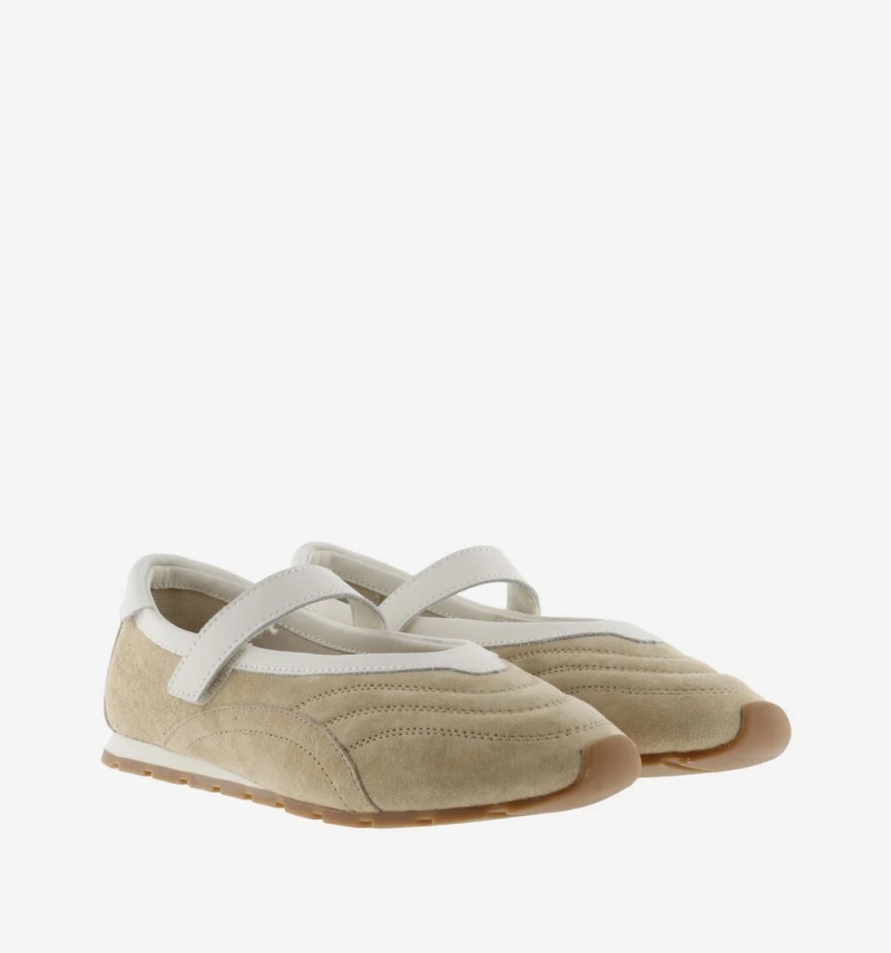 Bailarina Aster serraje beige