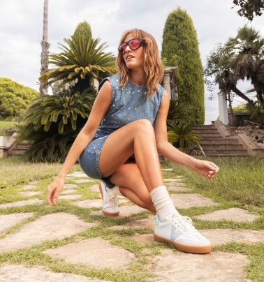 Zapatllas Berlin celeste