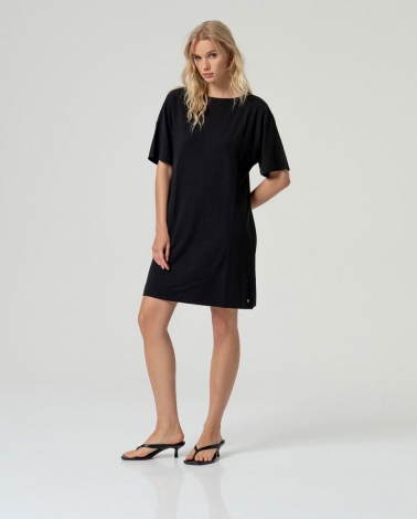 Vestido corto Basy negro