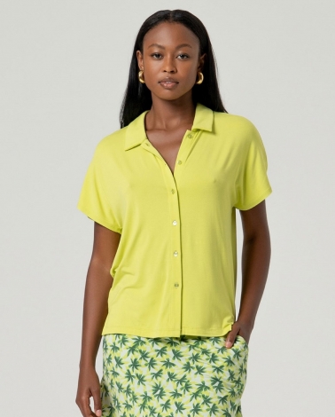 Camisa manga corta Babo fluor