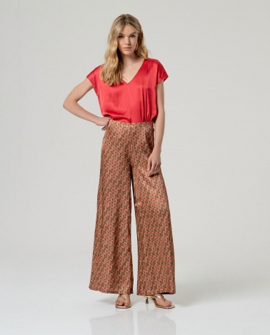 Pantalón estampado Hisa