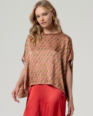 Top estampado Hisa