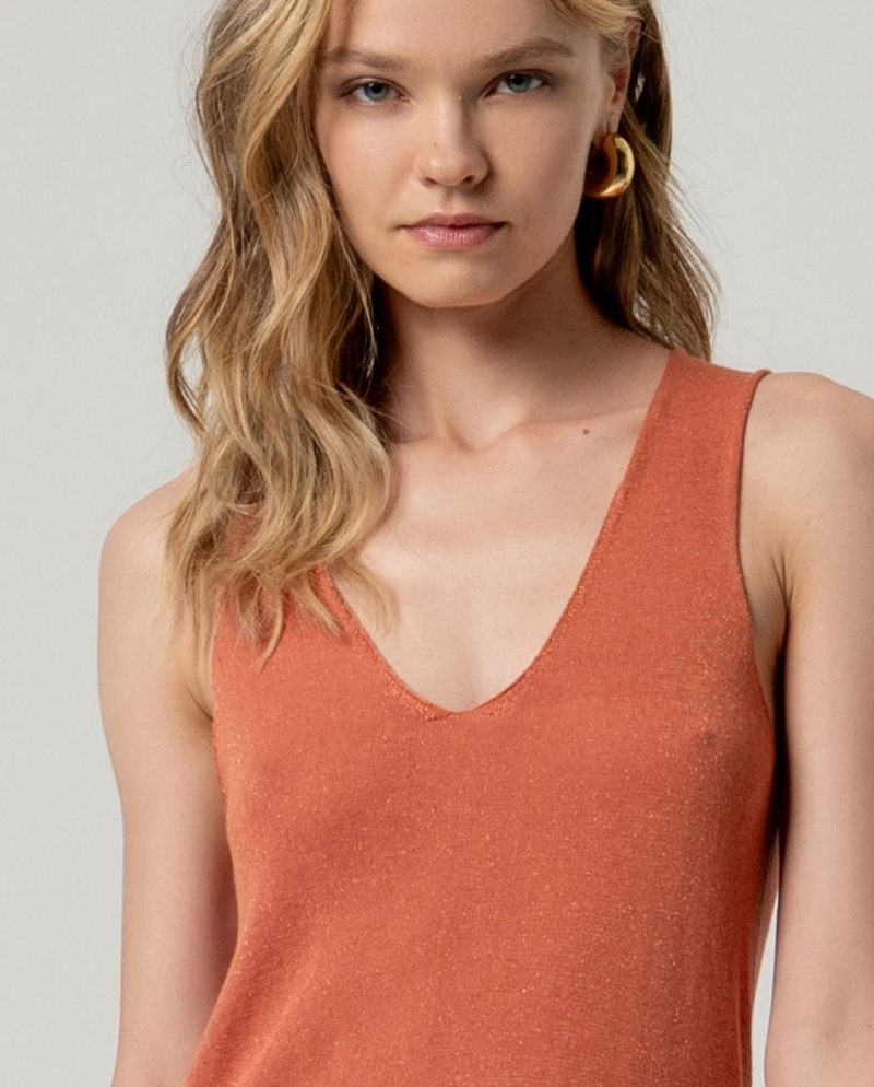 Top tirante ancho Balu teja