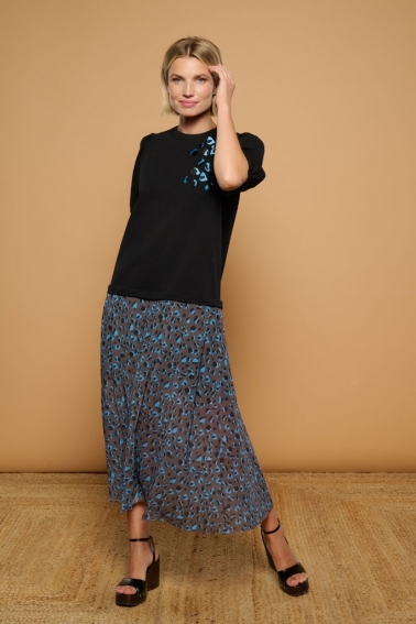 Vestido largo algodón Fura