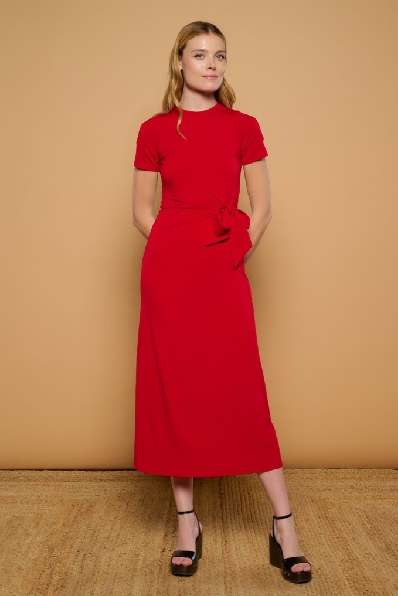 Vestido largo Red Cherry