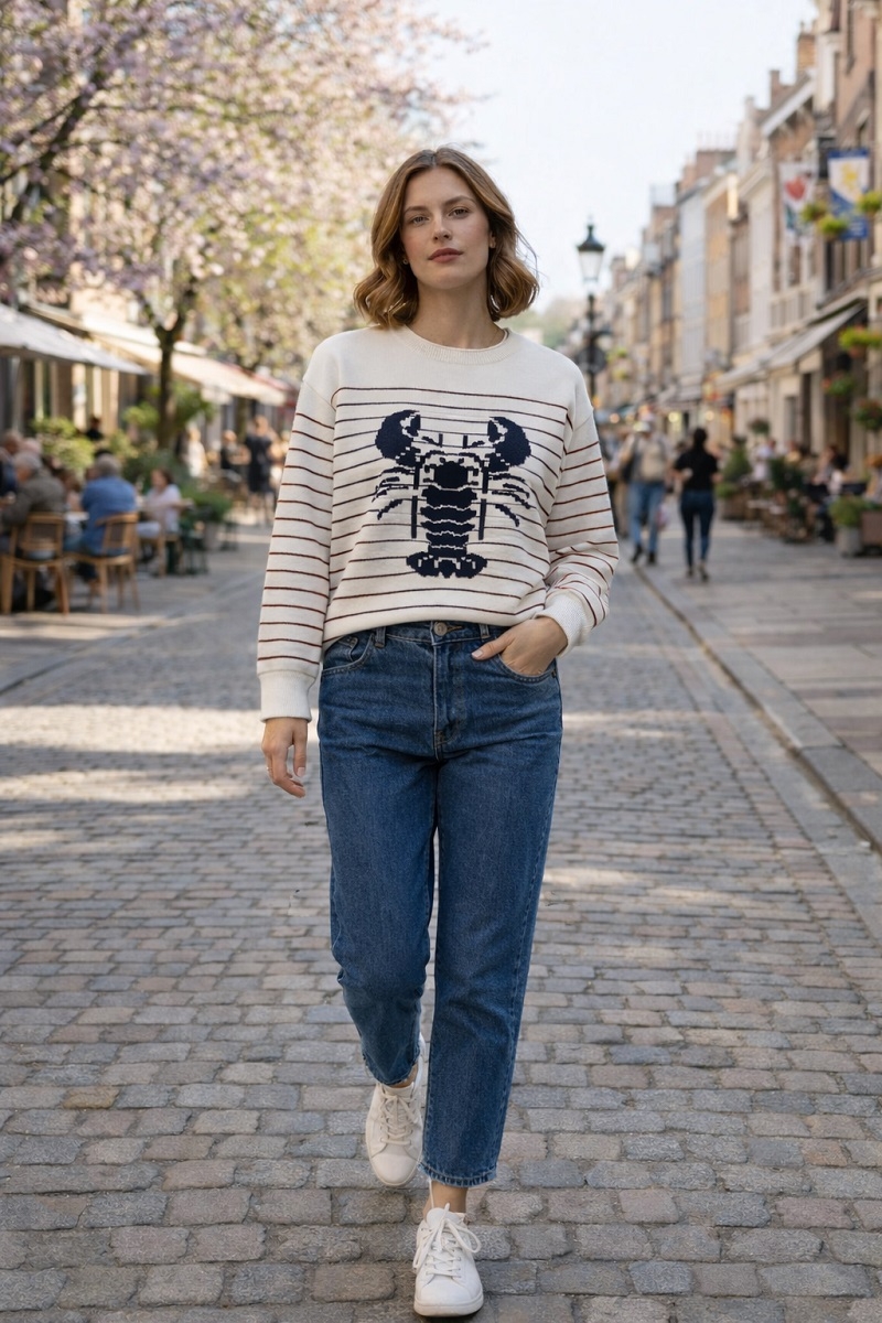 Jersey langosta azul