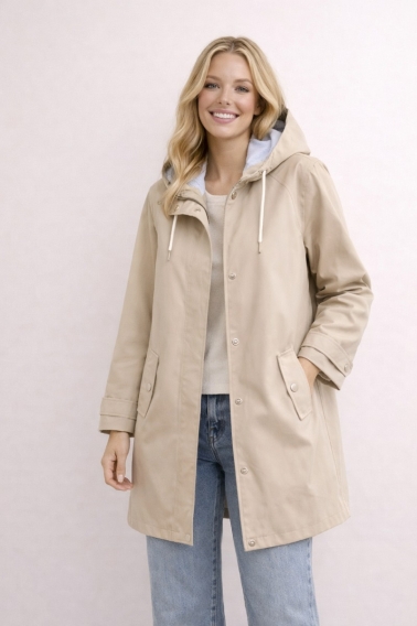 Chubasquero corto  crudo