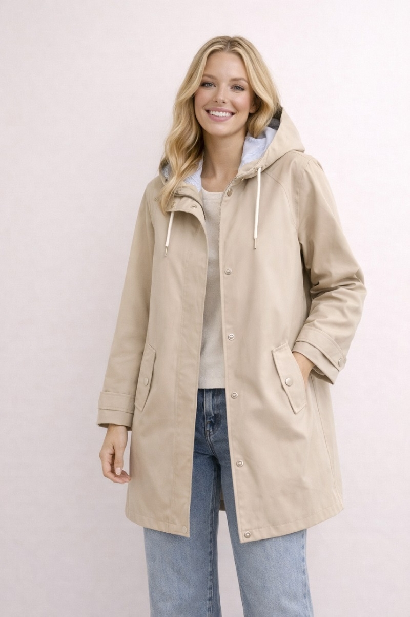 Chubasquero corto  crudo