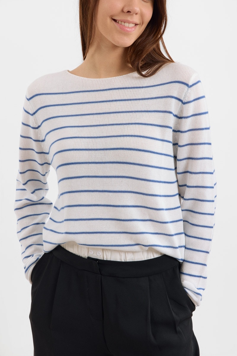 Jersey rayas marineras azul claro