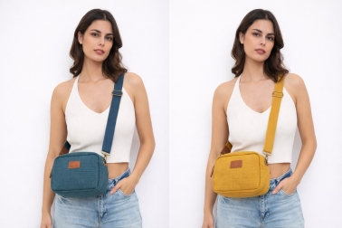 Bandolera de algodón colores varios