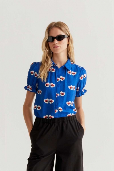 Camisa con estampado Coccinella