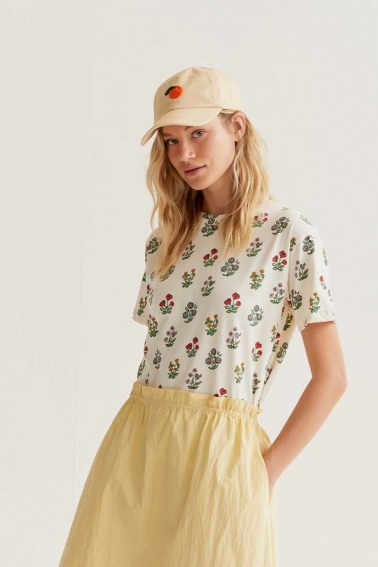 Camiseta de algdón con estampado Gardener