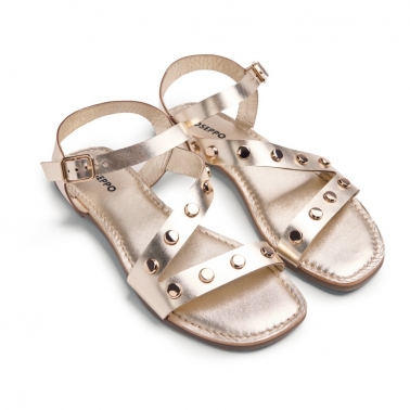 Sandalias piel tachas Maseno
